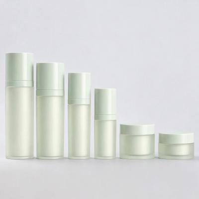 Frosted Empty Cosmetic Jars  Lotion Bottles for DIY Skincare