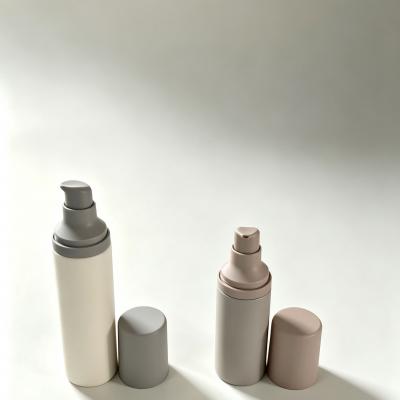 Recycled PP PCR Airless Vacuum Bottle For Skincare Cosmetic Packaging